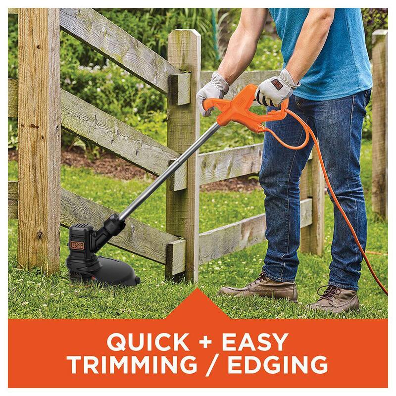 BLACK+DECKER 4 Amp 13 in. Electric String Trimmer - BEST935