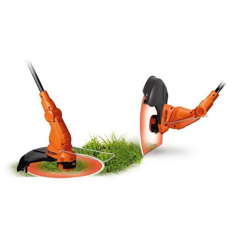Worx 15 in. 5.5 Amp Corded Electric String Trimmer, Edger with Telescopic Straight Shaft and Pivoting Head - WG119