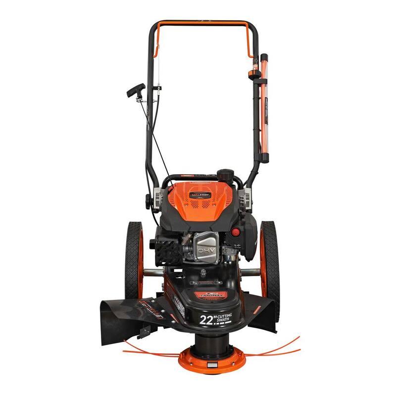 YARDMAX 22 in. 170cc Gas Walk Behind String Trimmer Mower - YL2250