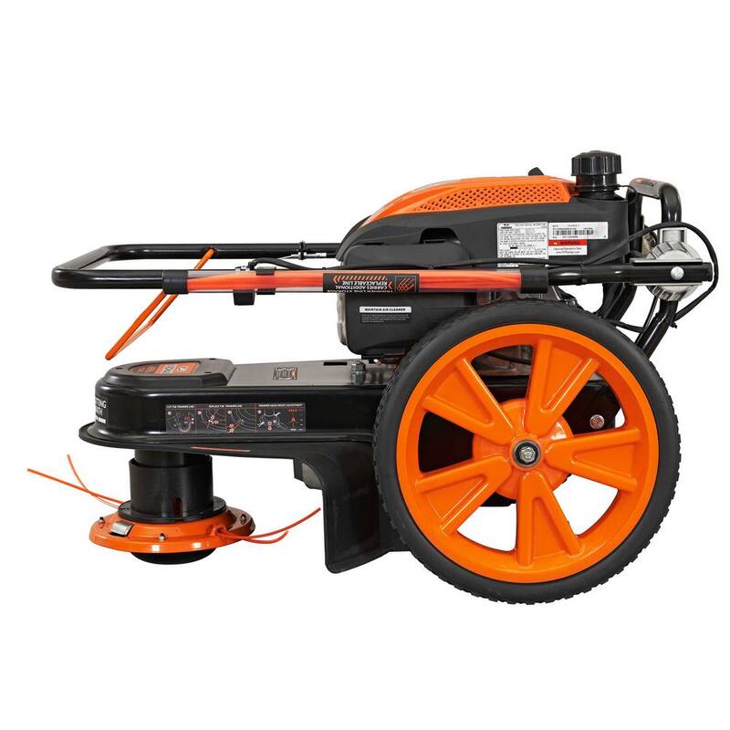 YARDMAX 22 in. 170cc Gas Walk Behind String Trimmer Mower - YL2250