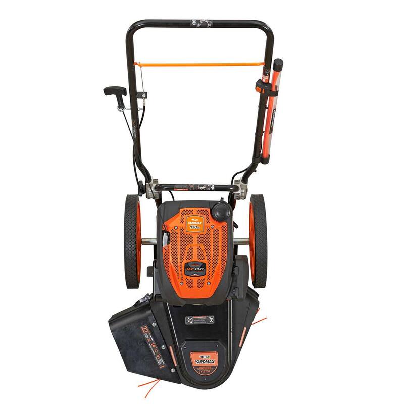 YARDMAX 22 in. 170cc Gas Walk Behind String Trimmer Mower - YL2250