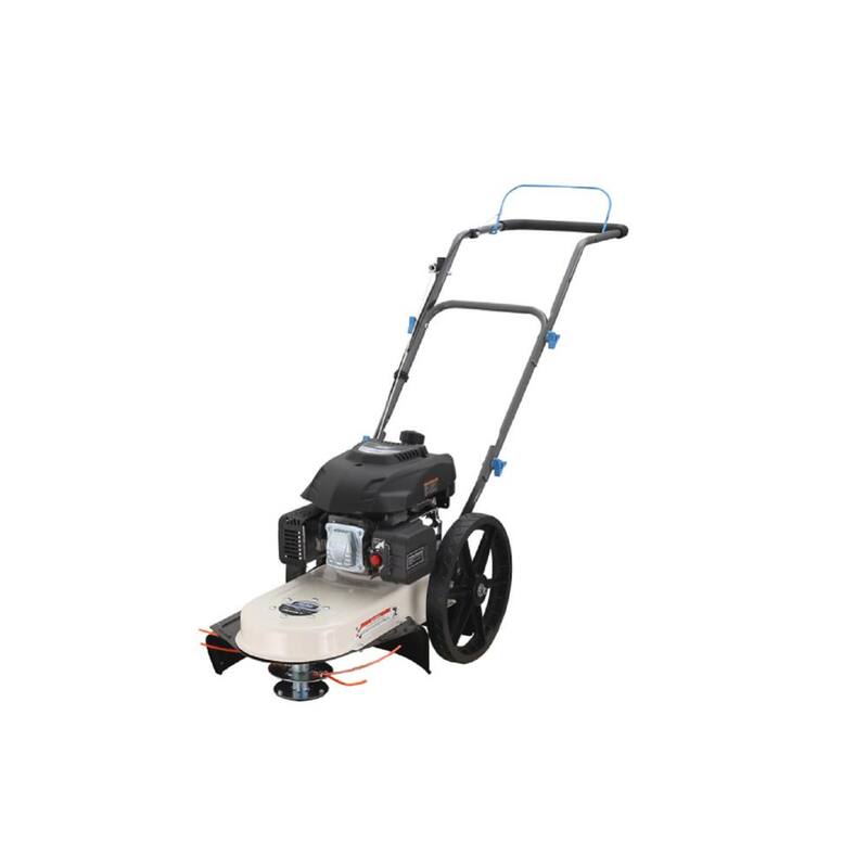Pulsar 22 in. 173cc Gas Recoil Start Walk-Behind Push Field String Trimmer Mower with Adjustable Trimmer Head - PTG1022H