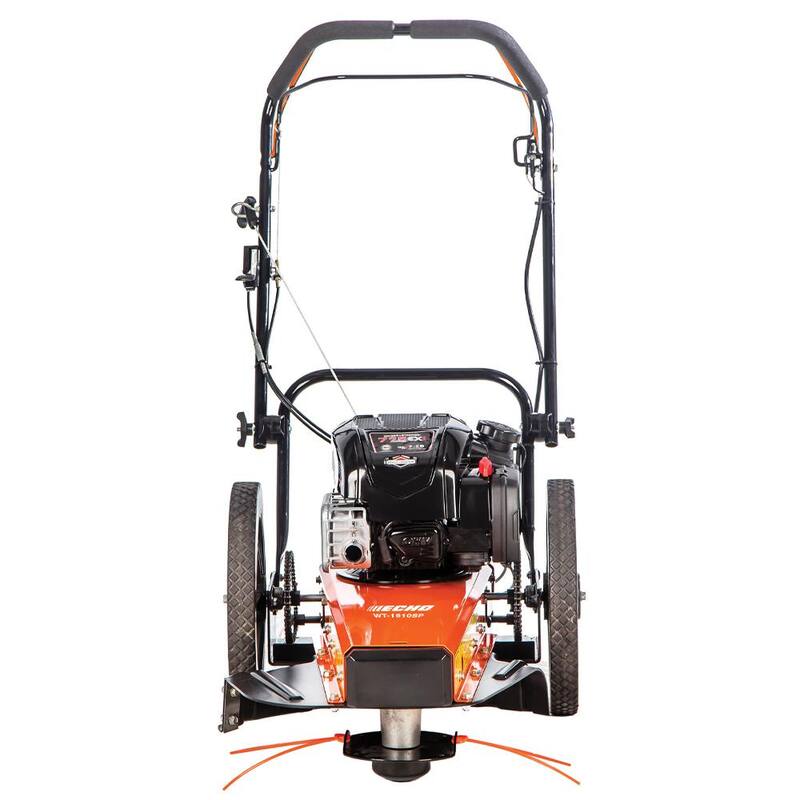 ECHO 24 in. 163 cc Gas 4-Stroke Walk Behind Self-Propelled Wheeled Trimmer - WT-1610SP