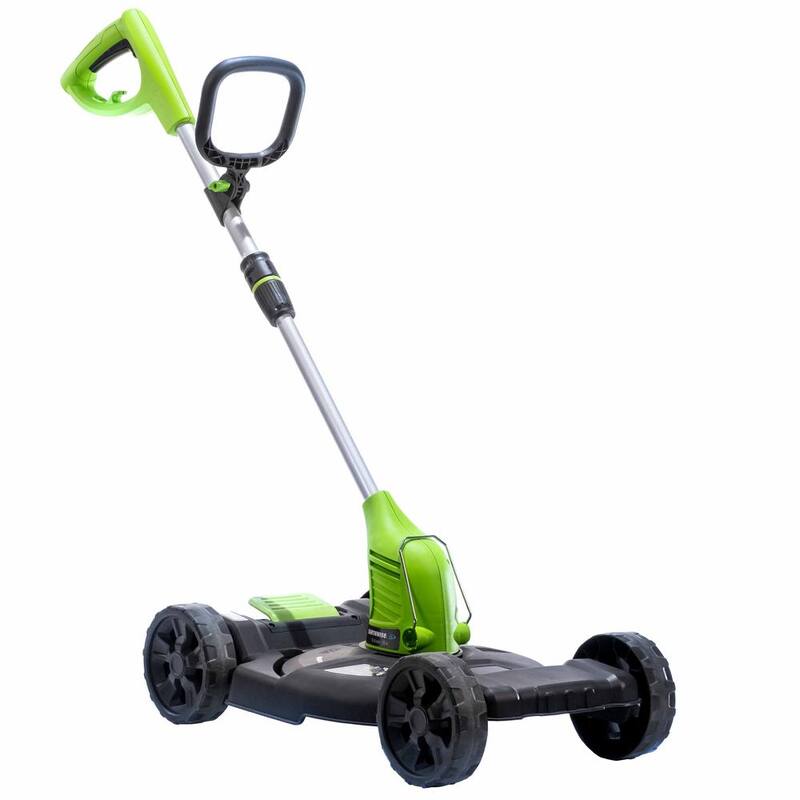 Earthwise 12 in. 5.5 Amp 2-In-1 Corded Walk-Behind Electric String Trimmer/Mower - STM5512