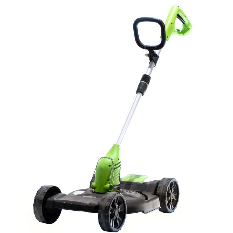 Earthwise 12 in. 5.5 Amp 2-In-1 Corded Walk-Behind Electric String Trimmer/Mower - STM5512