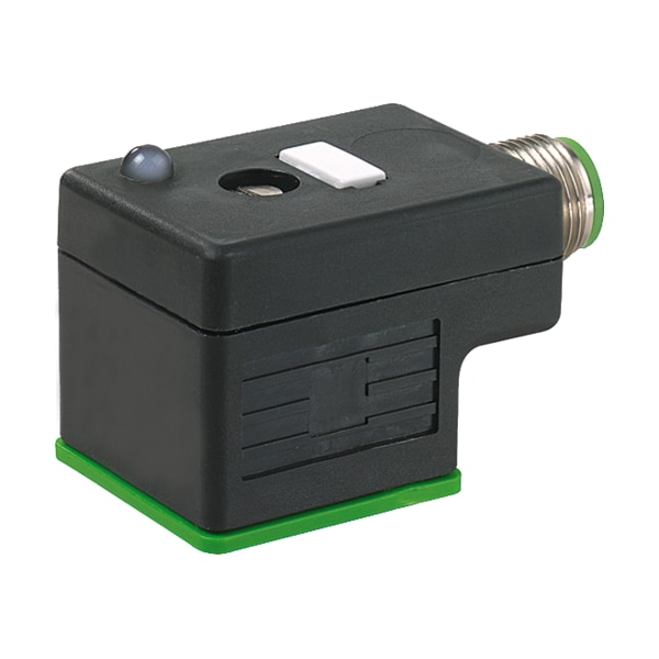 Adaptador M12 en la parte trasera del conector de válvula MSUD Forma A 18MM - 7000-41441-0000000