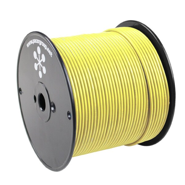 Pacer Group Pacer Yellow 12 AWG Primary Wire, 500' - WUL12YL-500