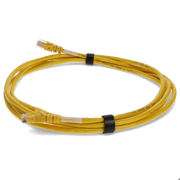 Add-On 6FT RJ-45 MALE TO RJ-45 MALE SHIELDED STRAIGHT YELLOW CAT6 STP PVC COP - ADD-6FCAT6S-YW