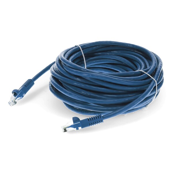 Cable de Red CAT6 Recto de 24FT, RJ-45 Macho a RJ-45 Macho con Microbota, Azul sin Enganches U - ADD-24FCAT6-BE