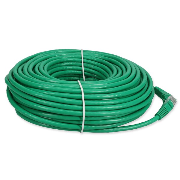 Add-On 100FT RJ-45 MALE TO RJ-45 MALE STRAIGHT GREEN CAT6A UTP PVC COPPER PAT - ADD-100FCAT6A-GN