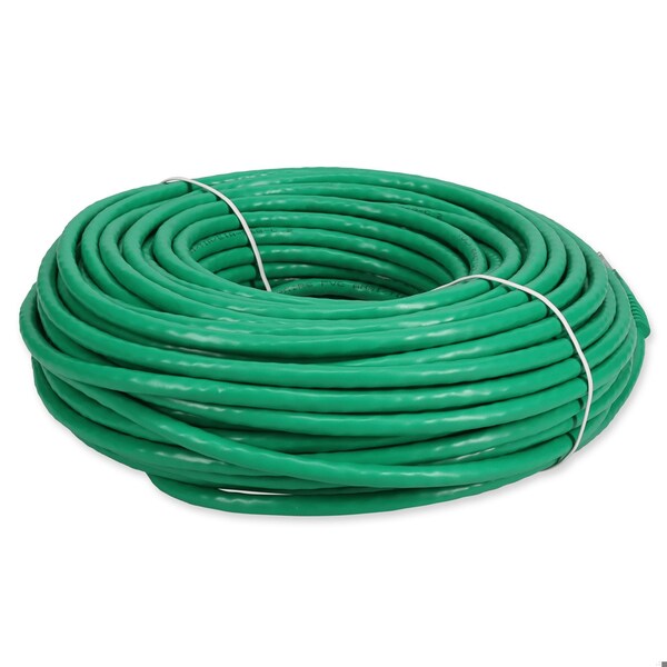 Add-On 100FT RJ-45 MALE TO RJ-45 MALE STRAIGHT GREEN CAT6A UTP PVC COPPER PAT - ADD-100FCAT6A-GN