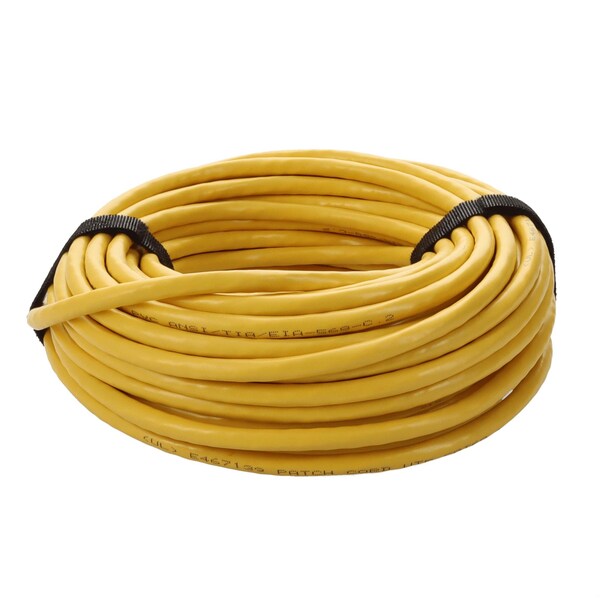 Add-On 20FT RJ-45 MALE TO RJ-45 MALE STRAIGHT YELLOW CAT6A UTP COPPER PVC PAT - ADD-20FCAT6A-YW