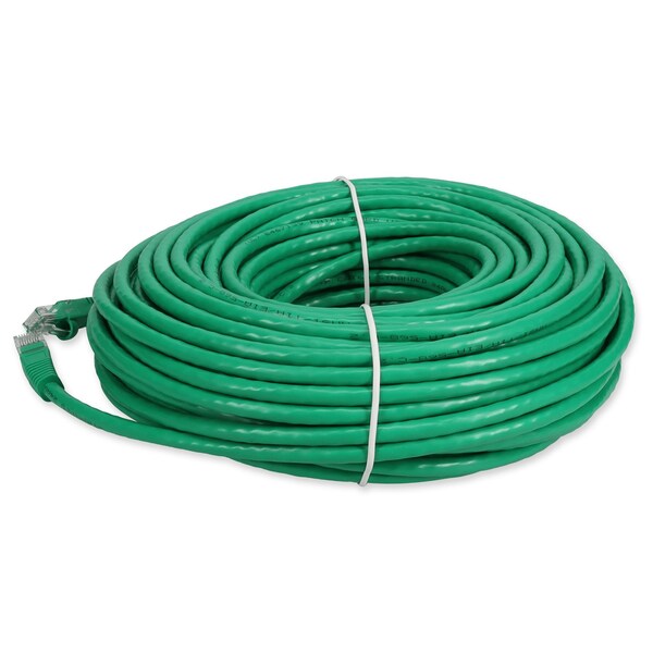 Add-On 75FT RJ-45 MALE TO RJ-45 MALE STRAIGHT GREEN CAT6A UTP COPPER PVC PATC - ADD-75FCAT6A-GN