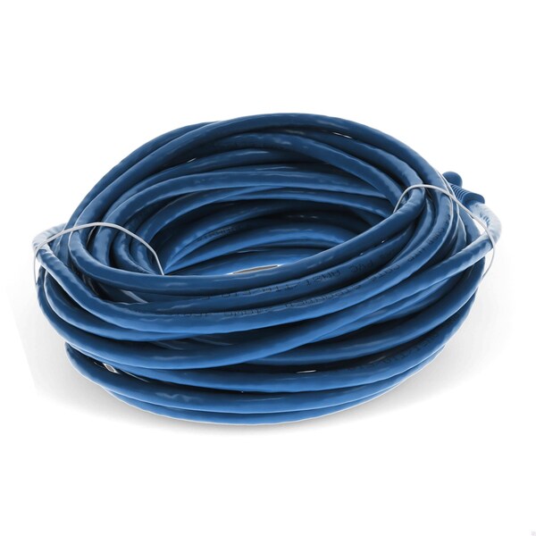 Add-On 19FT RJ-45 MALE TO RJ-45 MALE CAT6 STRAIGHT MICROBOOT, SNAGLESS BLUE U - ADD-19FCAT6-BE