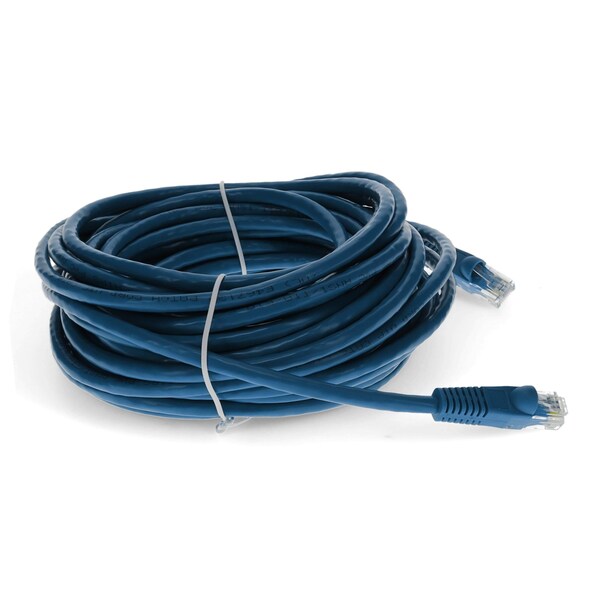 Add-On 19FT RJ-45 MALE TO RJ-45 MALE CAT6 STRAIGHT MICROBOOT, SNAGLESS BLUE U - ADD-19FCAT6-BE