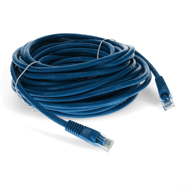 Add-On 19FT RJ-45 MALE TO RJ-45 MALE CAT6 STRAIGHT MICROBOOT, SNAGLESS BLUE U - ADD-19FCAT6-BE