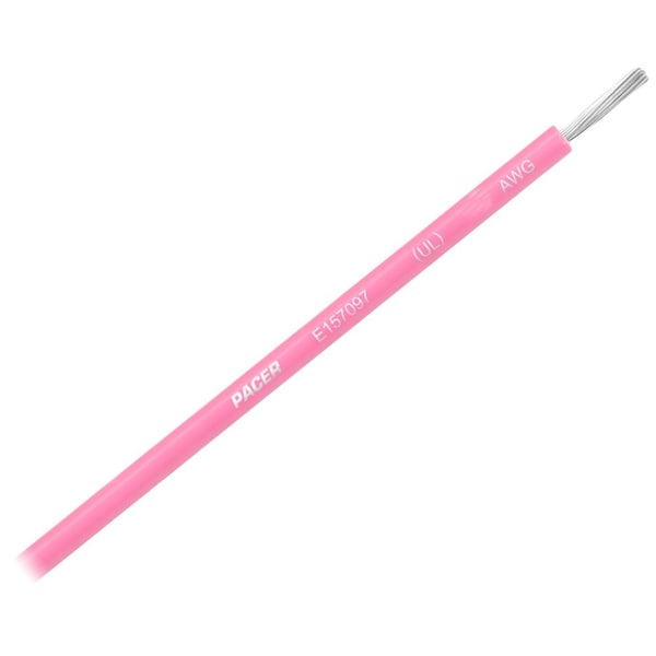 Pacer Group Pacer Pink 16 AWG Primary Wire, 25' - WUL16PK-25