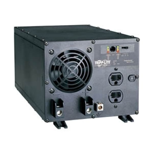 Tripp Lite Power Inverter, Modified Sine Wave, 4,800 W Peak, 2,400 W Continuous, 2 Outlets - 37332042200
