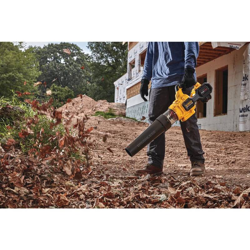 DEWALT FLEXVOLT 60V MAX 125 MPH 600 CFM Brushless Cordless Battery Powered Blower Kit with (1) FLEXVOLT 3 Ah Battery & Charger - DCBL772X1
