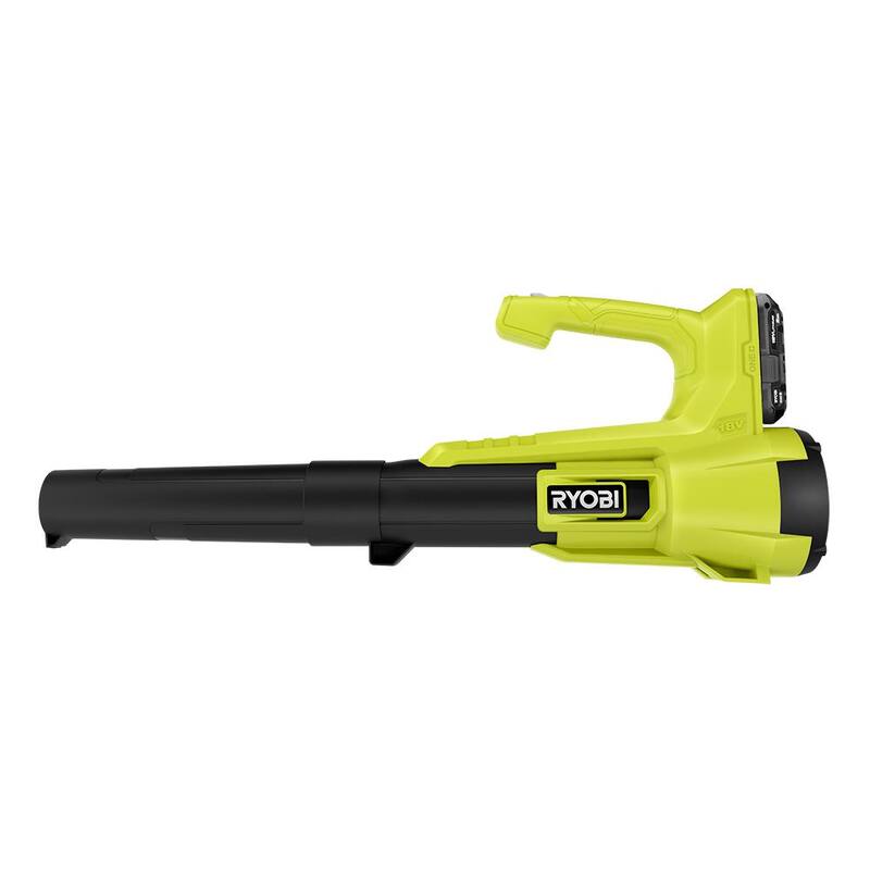 RYOBI ONE+ 18V Cordless String Trimmer/Edger and Blower/Sweeper Combo Kit (2-Tools) with 2.0 Ah Battery and Charger - PCLCK201K