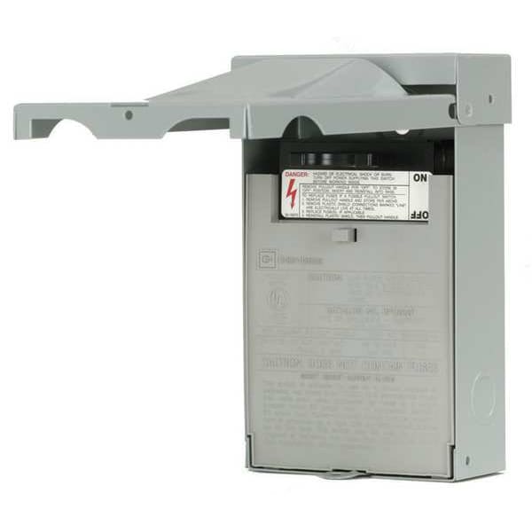 Interruptor de desconexión de aire acondicionado no fusible Eaton, 240V AC, NEMA 3R - DPU222R