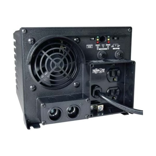 Tripp Lite Power Inverter, Modified Sine Wave, 1,500 W Peak, 750 W Continuous, 2 Outlets - APS750 TRIPP LITE