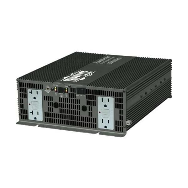 Tripp Lite Power Inverter, Modified Sine Wave, 6,000 W Peak, 3,000 W Continuous, 4 Outlets - PV3000GFCI TRIPP LITE