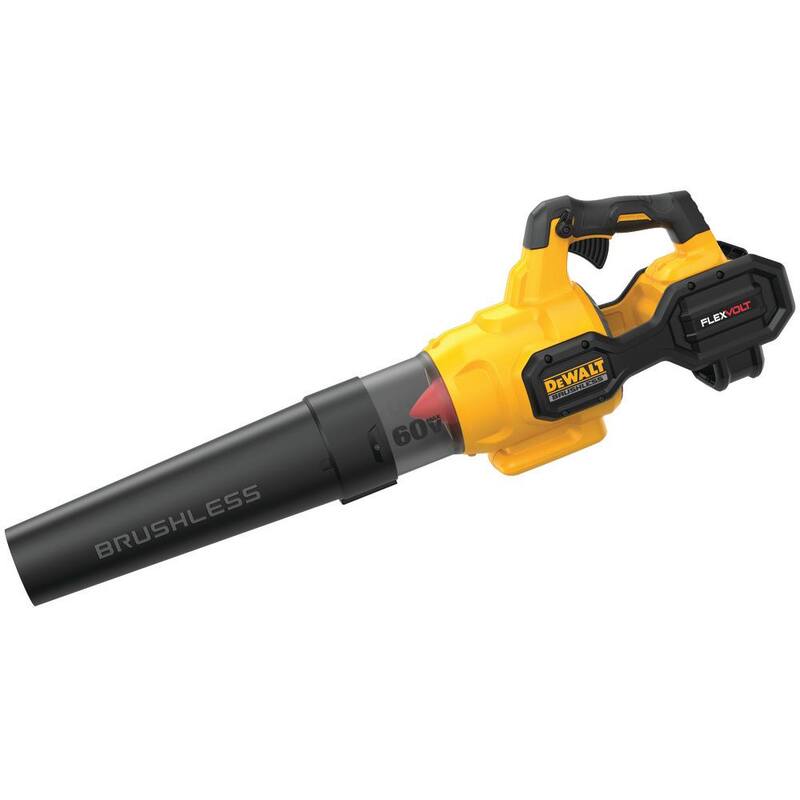 DEWALT 60V MAX 125 MPH 600 CFM Brushless Cordless Battery Powered Axial Leaf Blower Kit with (1) FLEXVOLT 3Ah Battery & Charger - DCBL772BWB609