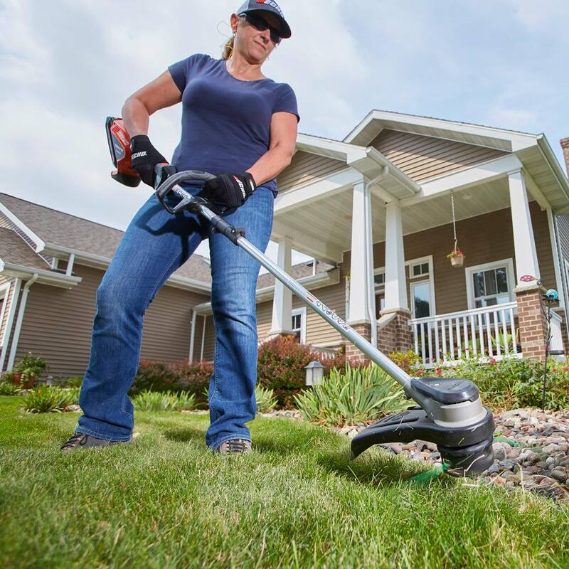 ECHO eFORCE 56V Cordless Battery 16 in. String Trimmer and 151 MPH 526 CFM Blower Combo Kit w/ 2.5Ah Battery & Charger 2-Tool - DCP-BVRVS1B