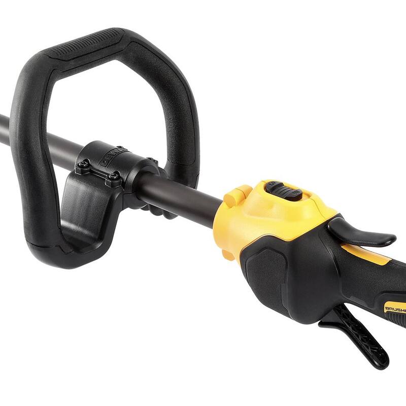 DEWALT 60V MAX Brushless Cordless Battery Powered String Trimmer Kit, (1) Battery & Charger, Cordless Leaf Blower (Tool Only) - DCST970X1SW722