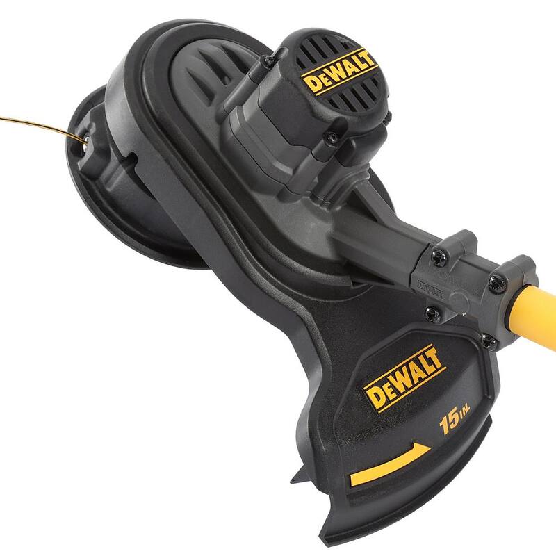 DEWALT 60V MAX Brushless Cordless Battery Powered String Trimmer Kit, (1) Battery & Charger, Cordless Leaf Blower (Tool Only) - DCST970X1SW722