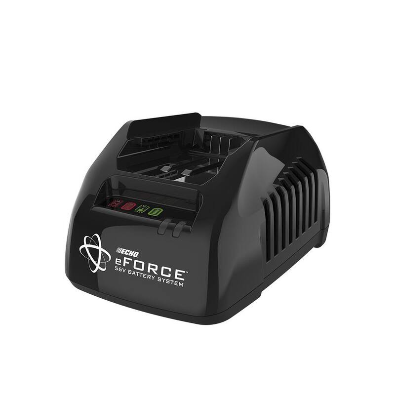 ECHO eFORCE 56-Volt Cordless Battery Lawn Mower and String Trimmer Combo Kit with 2 Batteries and 2 Chargers 2-Tool - V-DABRAB