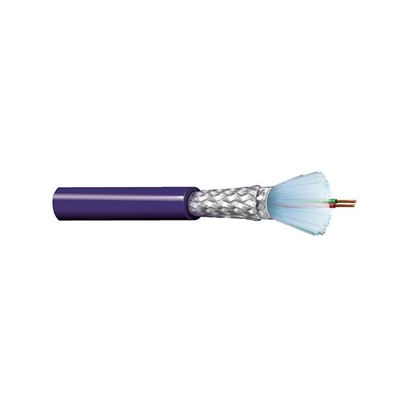 Belden TWINAX150OHM-22AWG STRANDED, FOAM PE INSUL., BELDFOIL &BRAID, 1000FT - B3079E