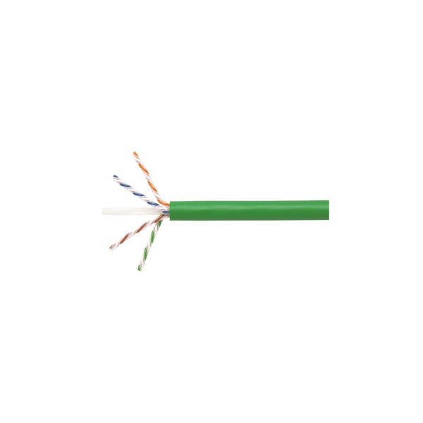 Commscope 23-4P UTP-CMR SOL BC CAT 6A, 1091B GRN C6A 4/23 U/UTP W1000, 1000FT - CM-00424X10D-10BU-04