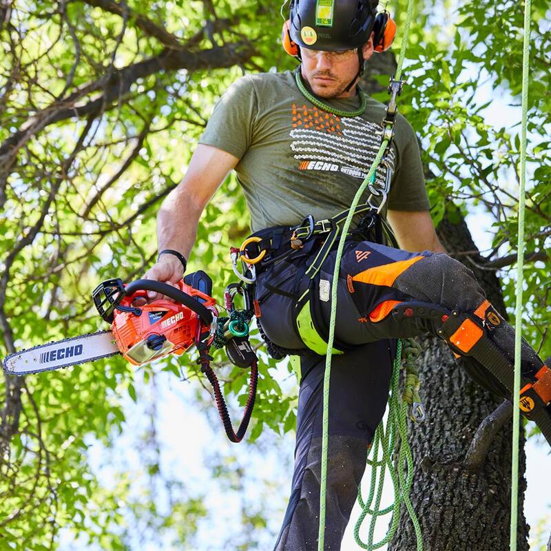 ECHO 59.8cc 2-Stroke Cycle Gas Chainsaw & eFORCE 56V Cordless Battery Chainsaw Combo Kit w/ 2.5Ah Battery and Charger(2-Tool) - V-CABCAD