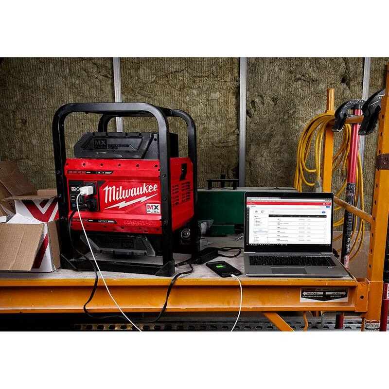 Milwaukee MX FUEL 3600-Watt/1800-Watt Lithium-Ion Battery Powered Portable Power Station with M18 FUEL Deep Cut Band Saw Kit - MXF002-2XC-2729-22