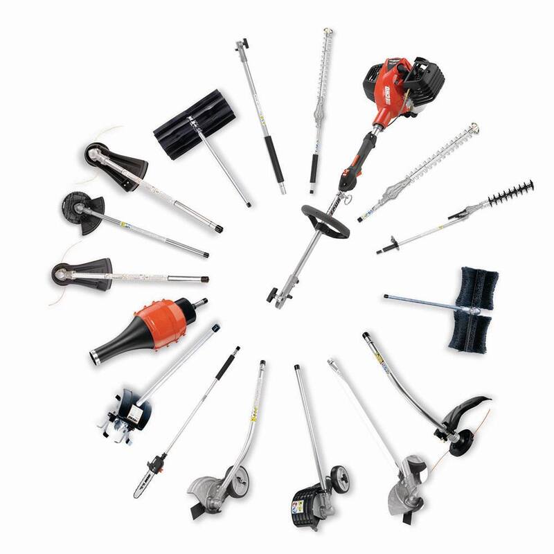 ECHO 21.2 cc 2-Stroke Gas PAS Straight Shaft Trimmer/Edger and 58.2 CC 2-Cycle Backpack Leaf Blower Combo Kit (3-Tool) - V-AAFBAF