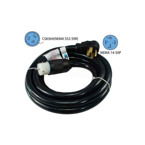 Conntek Conntek 1450SS2-50, 50', 50A, Generator Temporary Power Cord with NEMA 14-50 to CS6364 - 1450SS2-50
