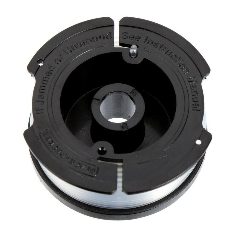 BLACK+DECKER 0.065 in. x 30 ft. Replacement Single Line Automatic Feed Spools AFS for Electric String Grass Trimmer/Edger (3-Pack) - AF-100-3ZP  1
