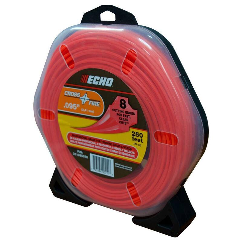 ECHO .095" Cross-Fire Trimmer Line (250 ft.) Large Clam - 311095070