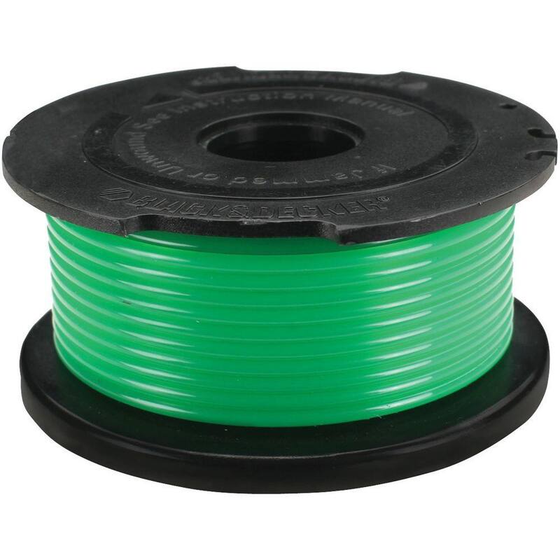 BLACK+DECKER 0.080 in. x 20 ft. Replacement Single Line Automatic Feed Spool AFS for GH3000 Electric String Grass Trimmer/Lawn Edger - SF-080-BKP