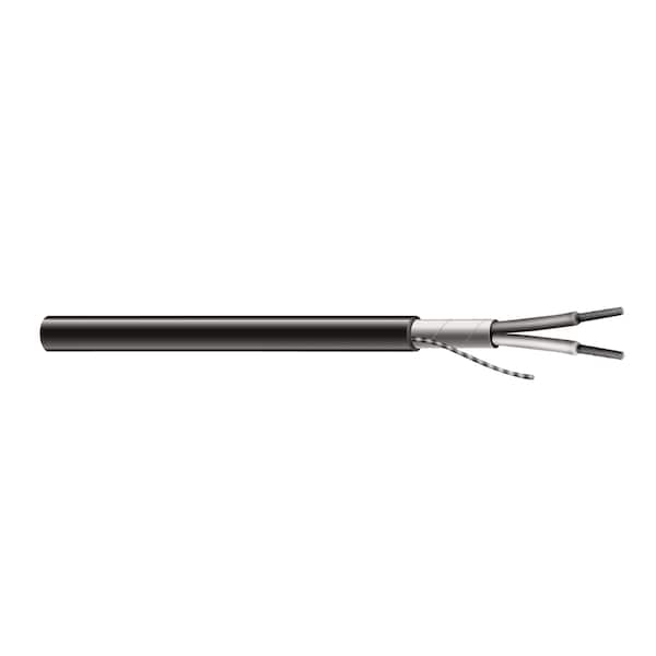 General Cable 24-1P STR TNC PP FOIL SHD, PVC JKT BLK 75C 300V, ROHS, 1000FT - C1228A.21.01