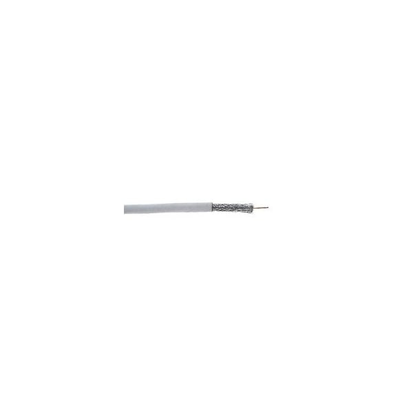 Swe-Tech 3C RG6U 18 AWG Dual Shield, Pure Copper, 3 GHz, Solid Core, CM, Pullbox, White, 1000 foot - FWT10X4-3091TH