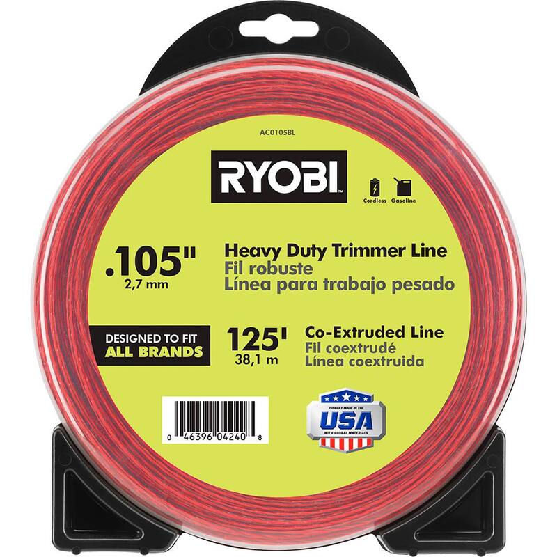 RYOBI 0.105 in. Premium Spiral Bulk Line - AC0105BL