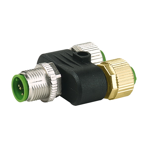 Murr Elektronik T-COUPLER 5 POLEMALE./5 POLEFEMALE M12 SHIELDED - 7000-42141-0000000