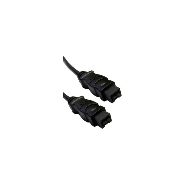 Swe-Tech 3C Firewire 800 9 Pin cable, Black, IEEE-1394b, 10 foot - FWT10E3-99010BK