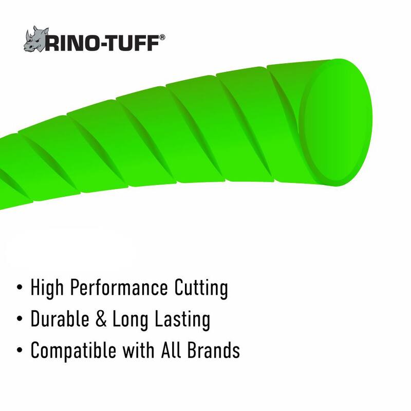 Rino-Tuff Universal Fit 0.155 in. x 90 ft. Pro Twisted Line for Gas and Select Cordless String Grass Trimmer/Lawn Edger - 17639