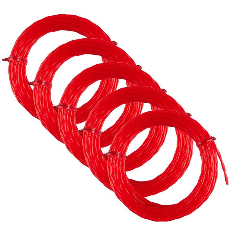 Milwaukee 0.095 in. x 20 ft. Pre-Cut Trimmer Line (5-Pack) - 49-16-2782