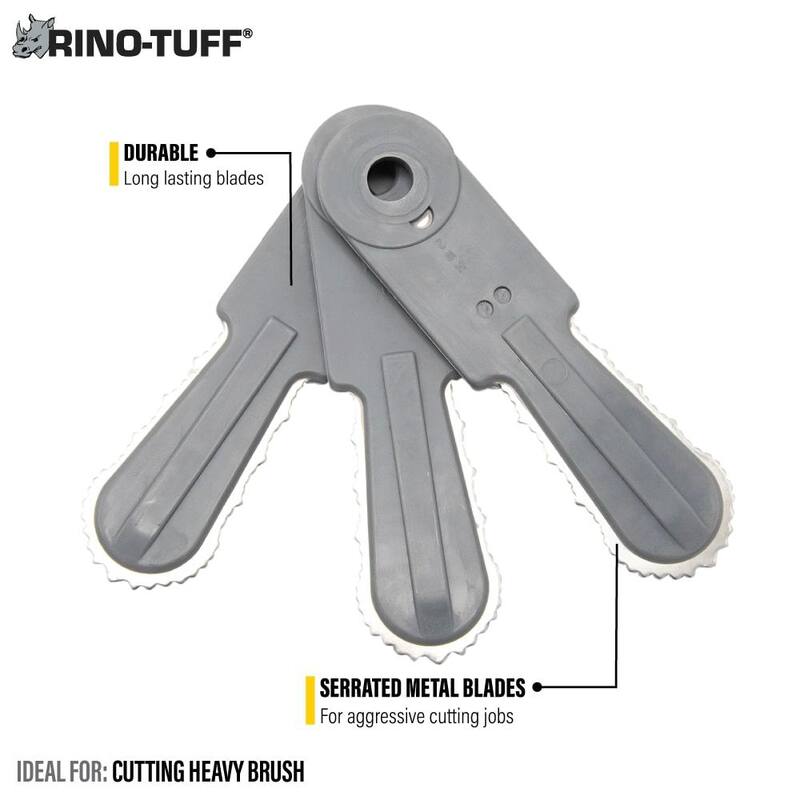 Rino-Tuff Brush Cutter Head Replacement Blades - 70269