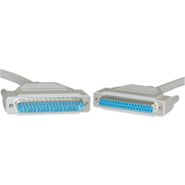 Cable Wholesale CableWholesale 10D4-01206 Serial Extension Cable  DB37 Male to DB37 Female  UL rated  37 Conductor  1:1  6 foot - 10D4-01206
